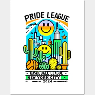 Pride League Basketball Posters and Art